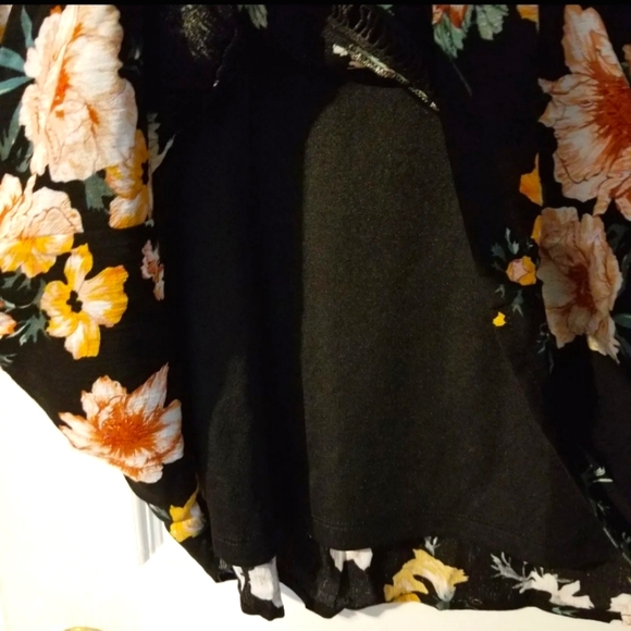 Jodifl NWT Floral Print Layered Dress S - Picture 9 of 11